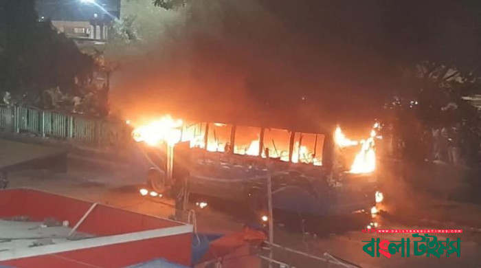 Buses near police boxes not spared